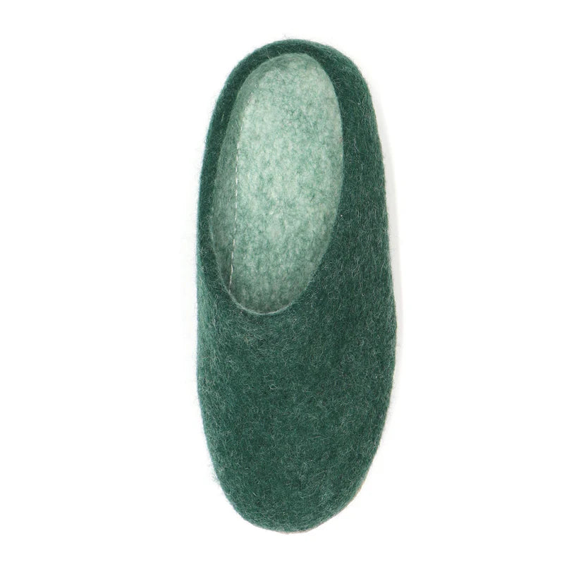 Men’s Wool Felt Mule Slippers