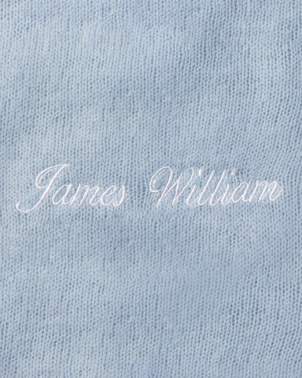 Premium Cashmere Baby Blanket - Misty Sky