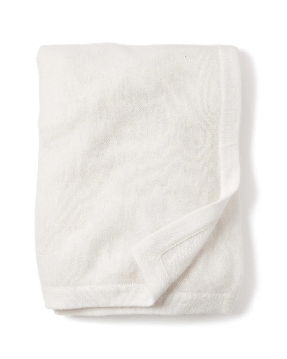 Premium Cashmere Baby Blanket - Cloud White