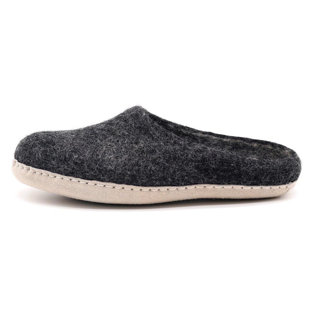 Men’s Wool Felt Mule Slippers