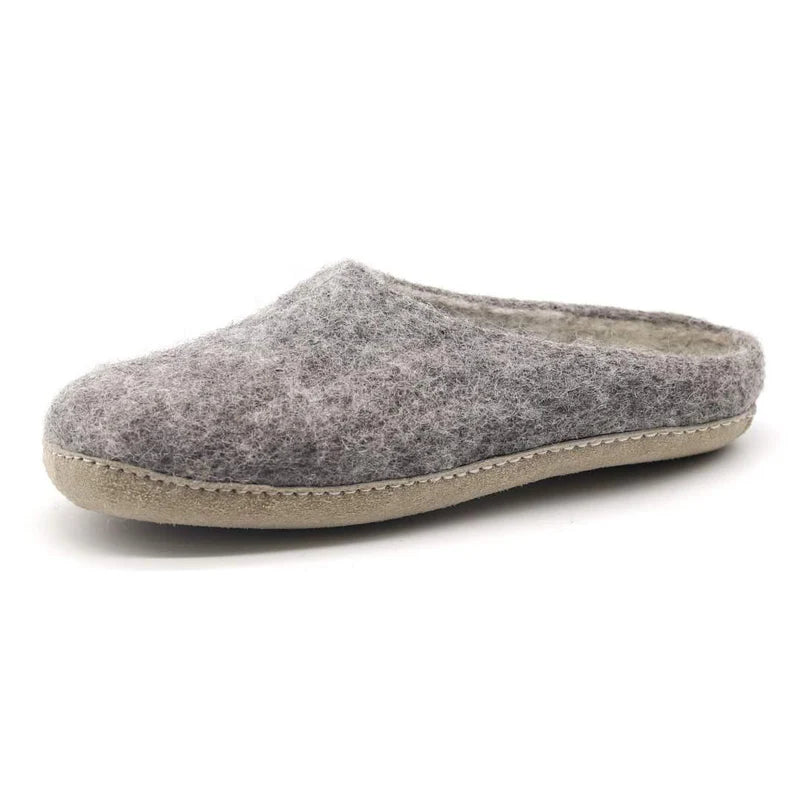Men’s Wool Felt Mule Slippers