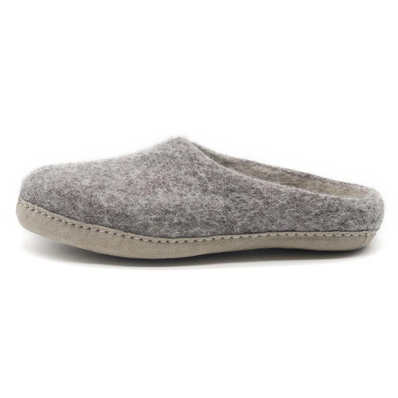 Men’s Wool Felt Mule Slippers