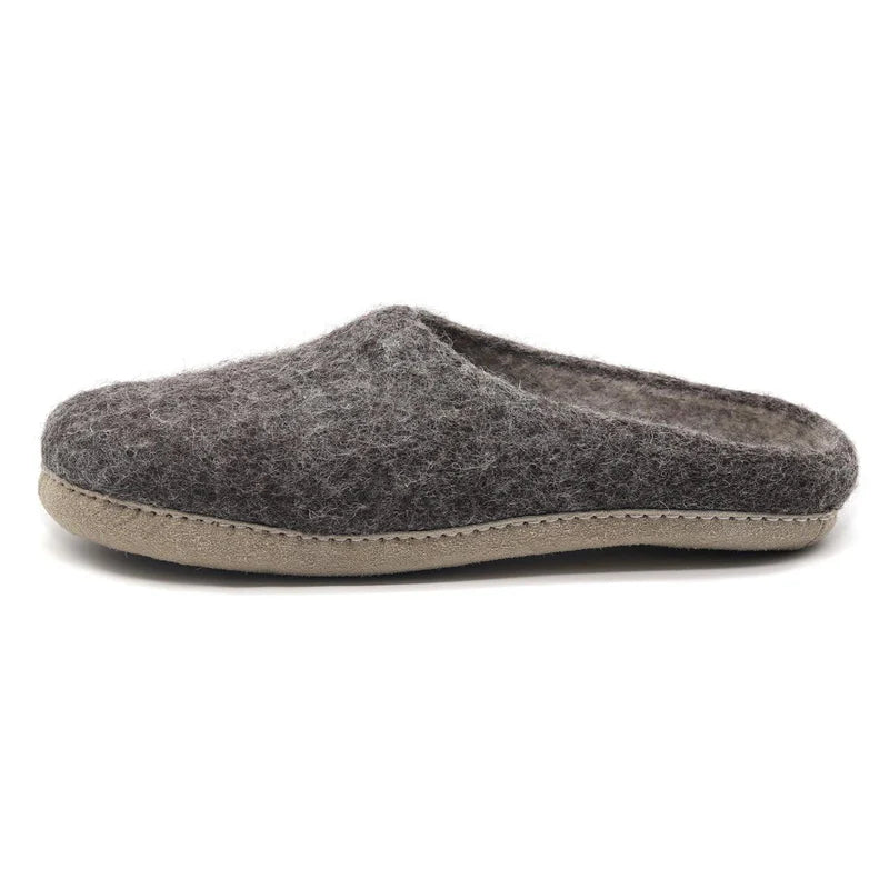 Men’s Wool Felt Mule Slippers