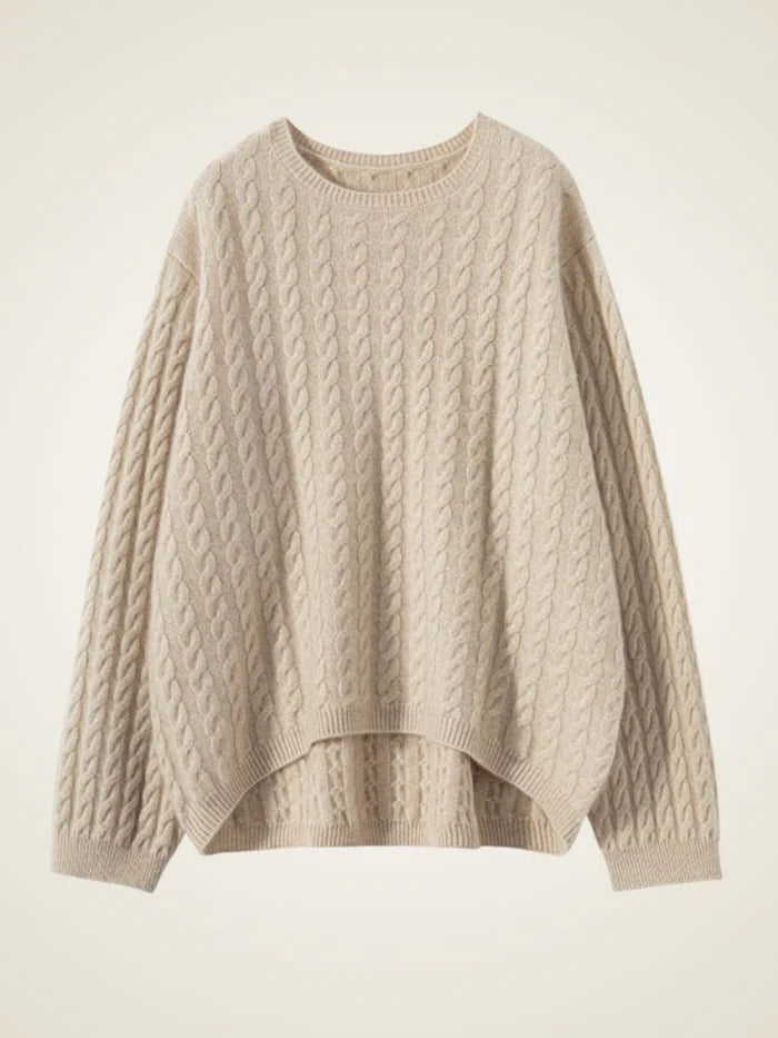 Dear - Classic Cable Cashmere Co-ord Set