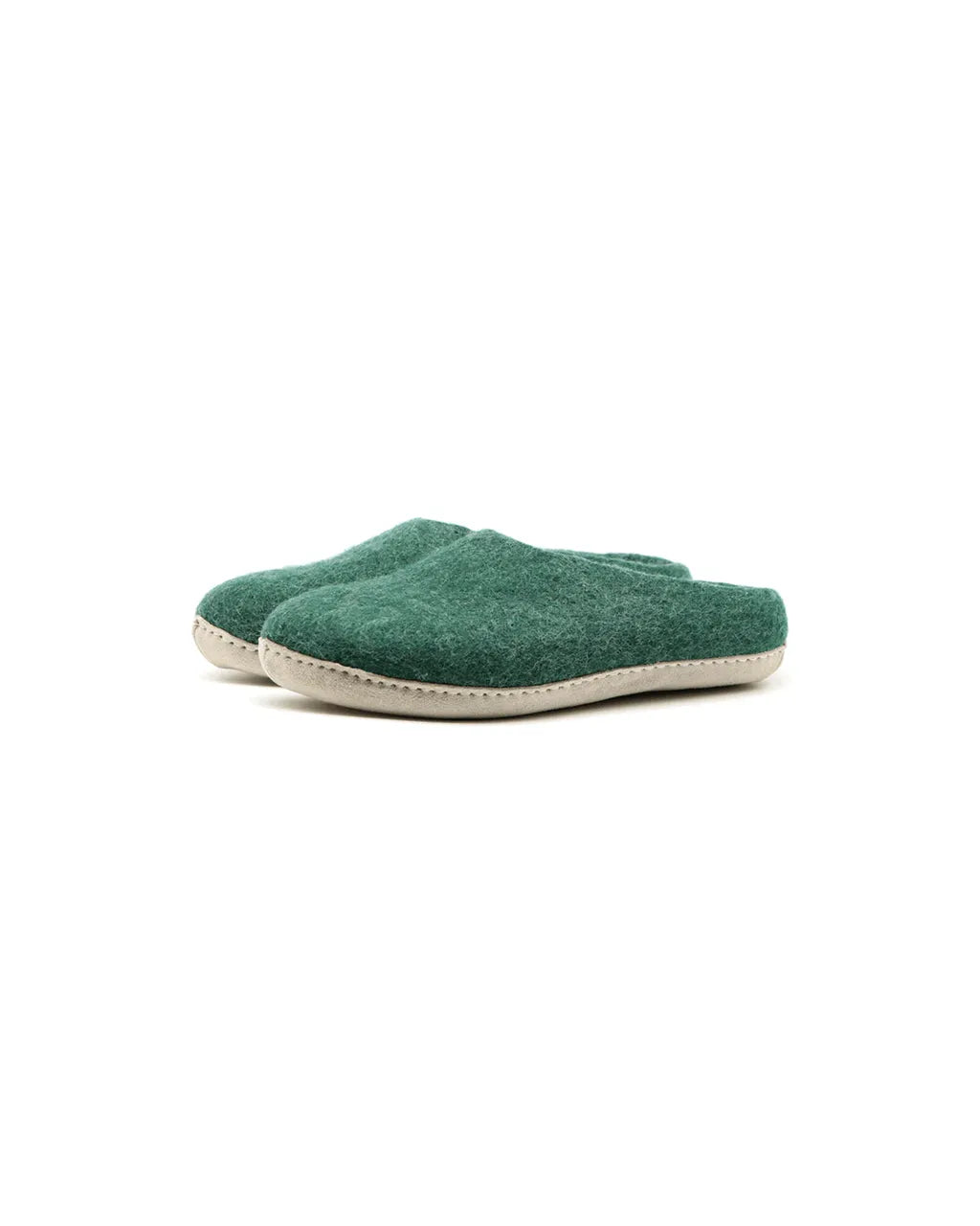 Men’s Wool Felt Mule Slippers