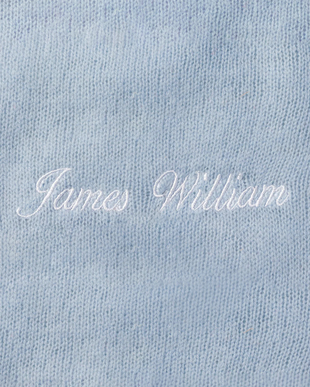 Premium Cashmere Baby Blanket - Misty Sky