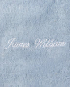 Premium Cashmere Baby Blanket - Misty Sky