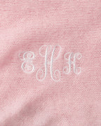 Premium Cashmere Baby Blanket - Blush Petal