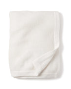 Premium Cashmere Baby Blanket - Cloud White