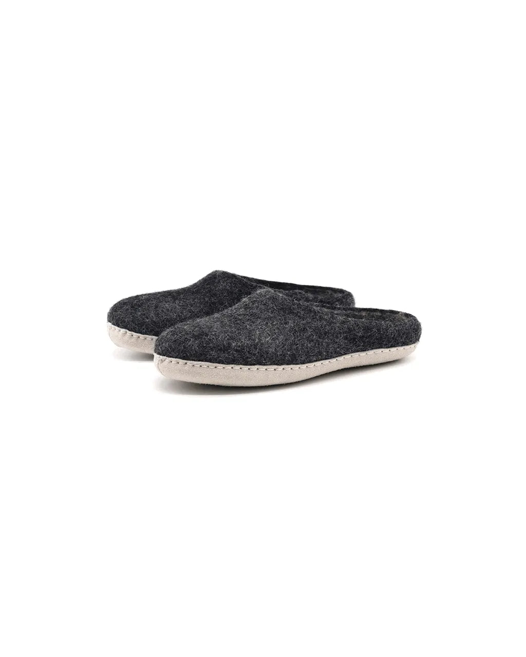Men’s Wool Felt Mule Slippers