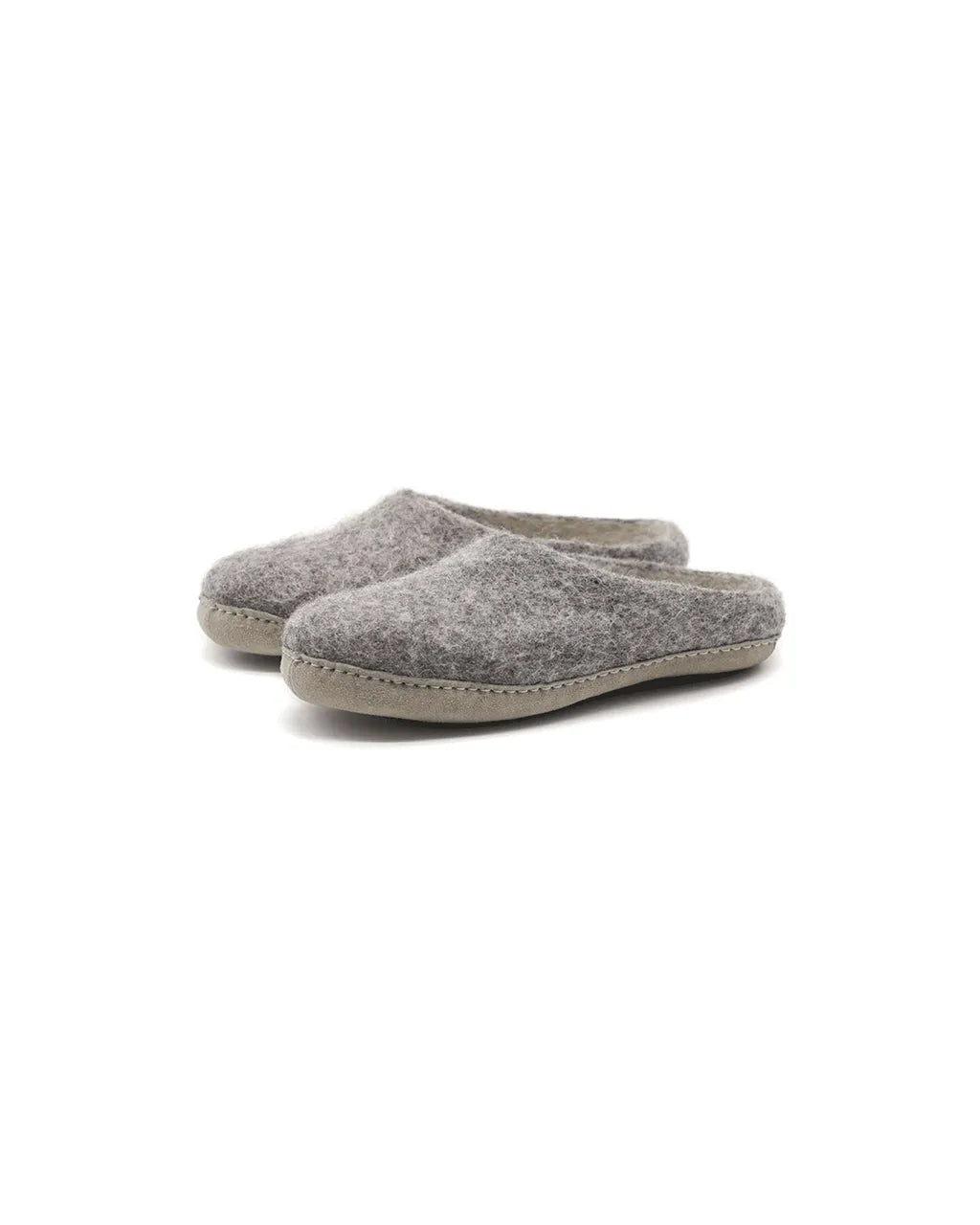 Men’s Wool Felt Mule Slippers
