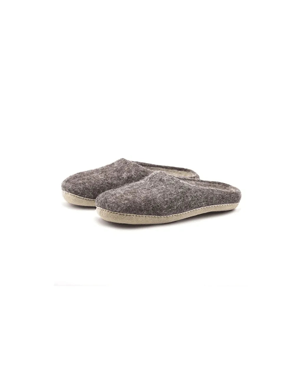 Men’s Wool Felt Mule Slippers
