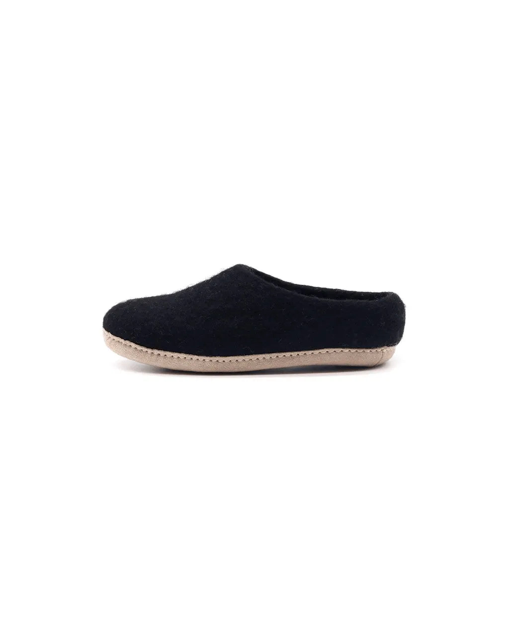 Mens Wool Felt Mule Clog