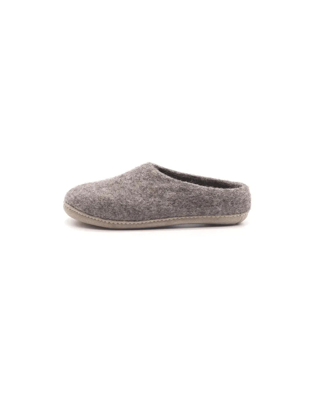 Mens Wool Felt Mule Clog