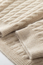 Dear - Classic Cable Cashmere Co-ord Set