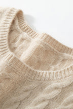 Dear - Classic Cable Cashmere Co-ord Set