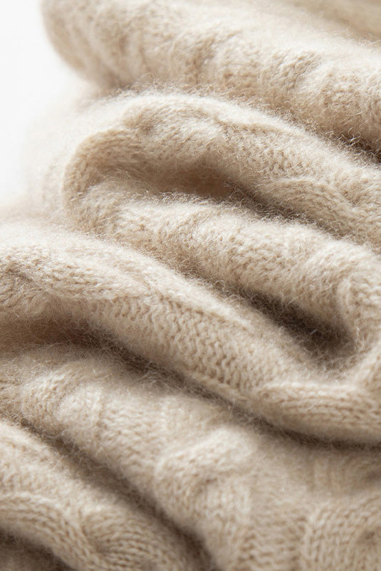 Dear - Classic Cable Cashmere Co-ord Set