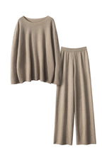 LUNE Cashmere Lounge Set - Camel
