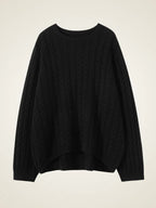 Dear - Classic Cable Cashmere Co-ord Set