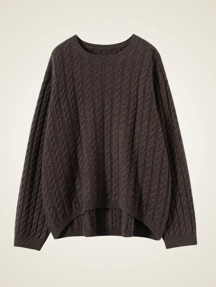 Dear - Classic Cable Cashmere Co-ord Set