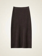 Dear - Classic Cable Cashmere Co-ord Set