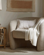 Honeycomb Knit Cashmere Baby Blanket - Ivory