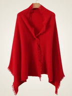 Elegant Fringe Cashmere Shawl
