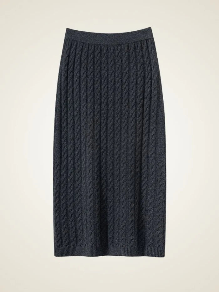 Dear - Classic Cable Cashmere Co-ord Set